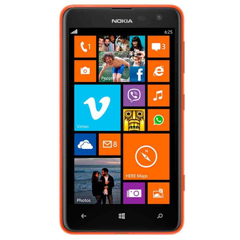 Movil Nokia Lumia 625 Naranja